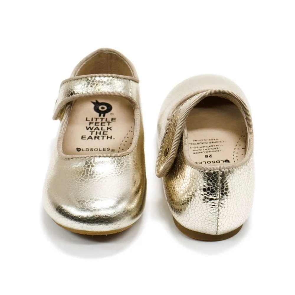 Sole Play Golden Toddler Girl Dress Shoes Size 7